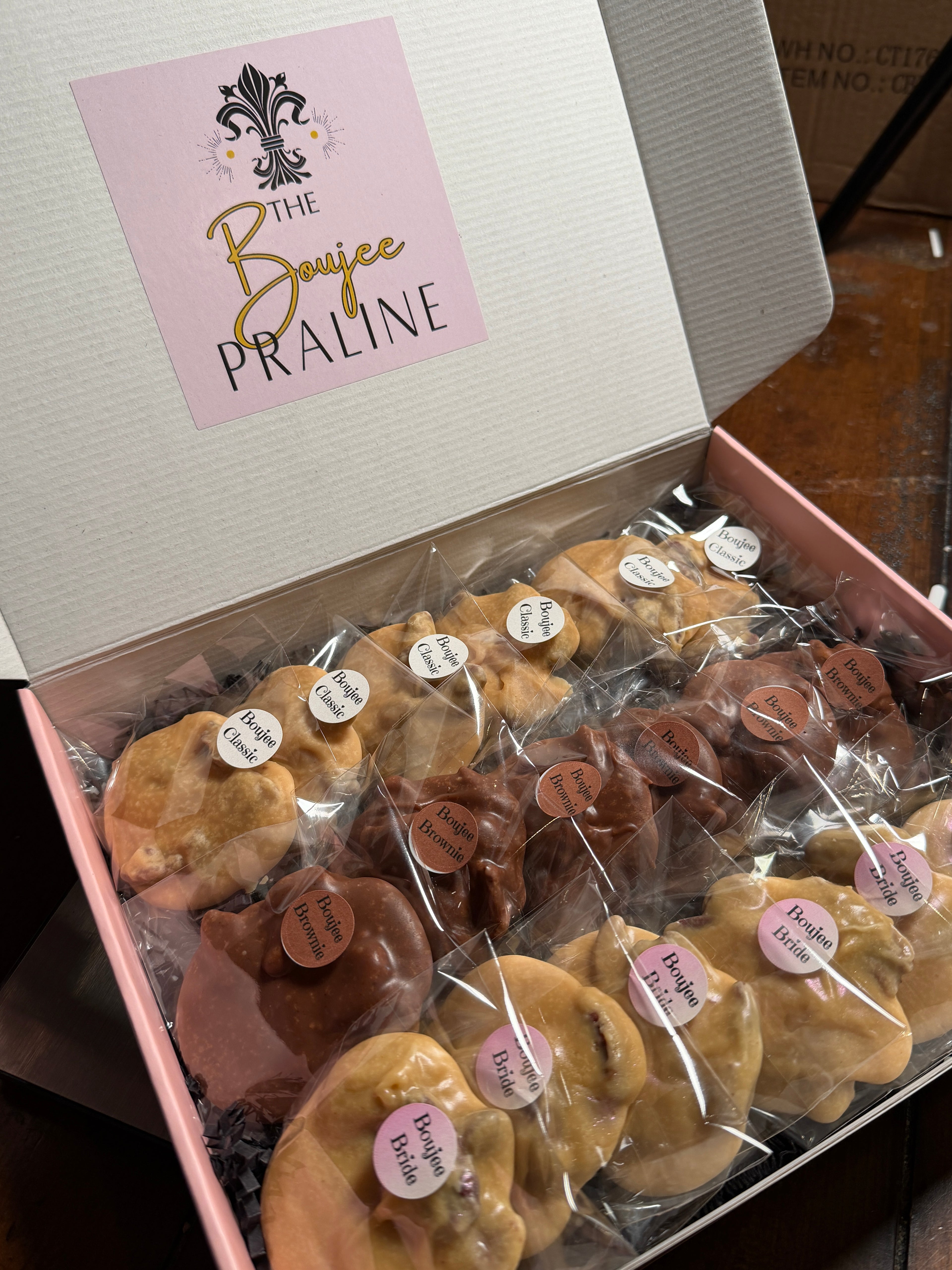 THE BOUJEE TRIO PRALINE BOX