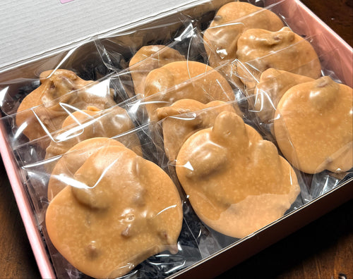 Authentic New Orleans pecan pralines made from a family recipe