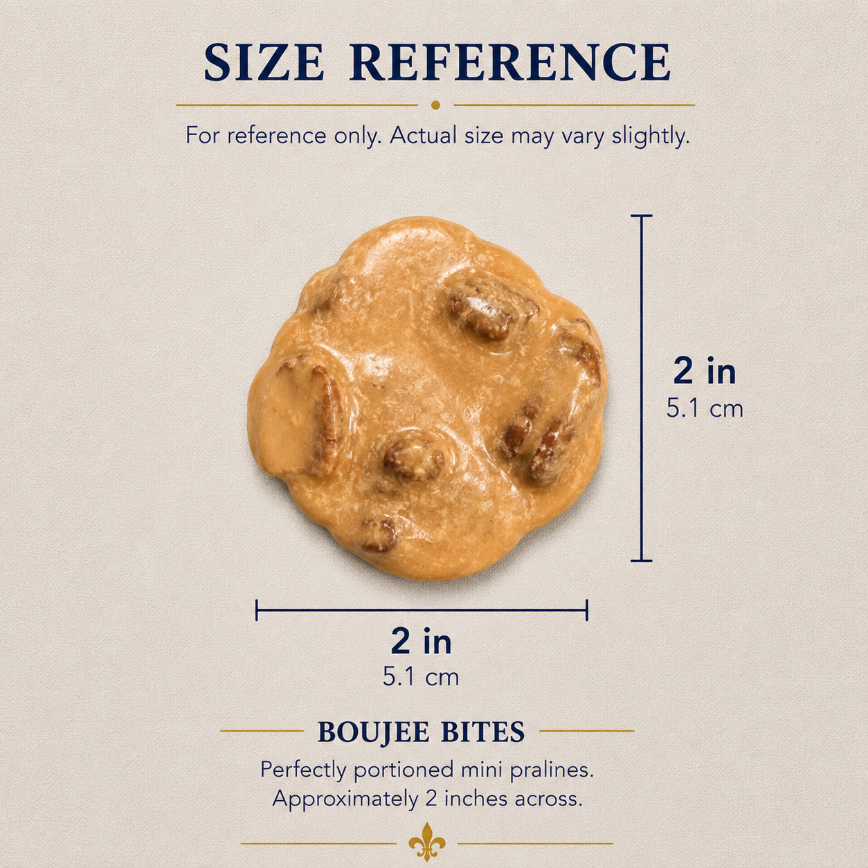 Boujee Bites New Orleans Pralines